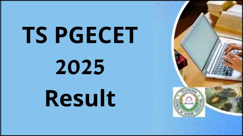 TS PGECET Result 2025