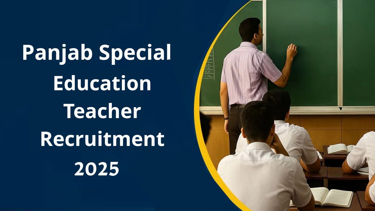 Panjab Special Education Teacher Recruitment 2025