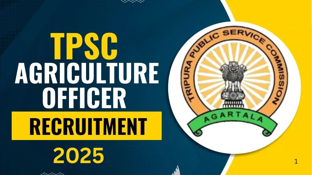 TPSC Agriculture Officer Recruitment 2025