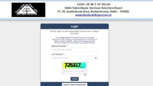 DSSSB Assistant Teacher 08/2023 Admit Card 2025