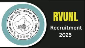 RVUNL Recruitment 2025