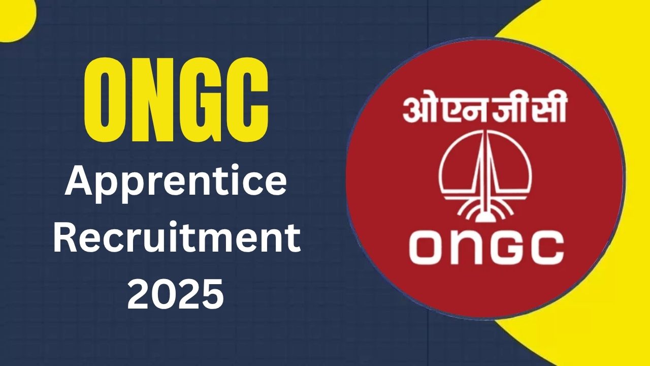 ONGC Apprentice Recruitment 2025