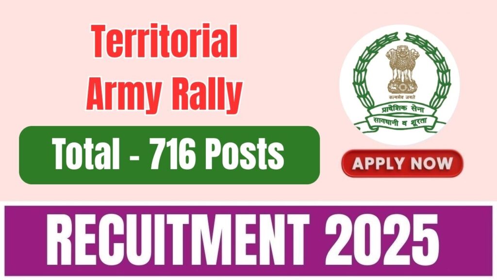 Territorial Army Rally Recruitment 2025