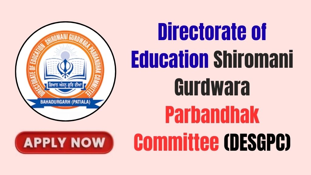 DESGPC Teaching Staff Recruitment