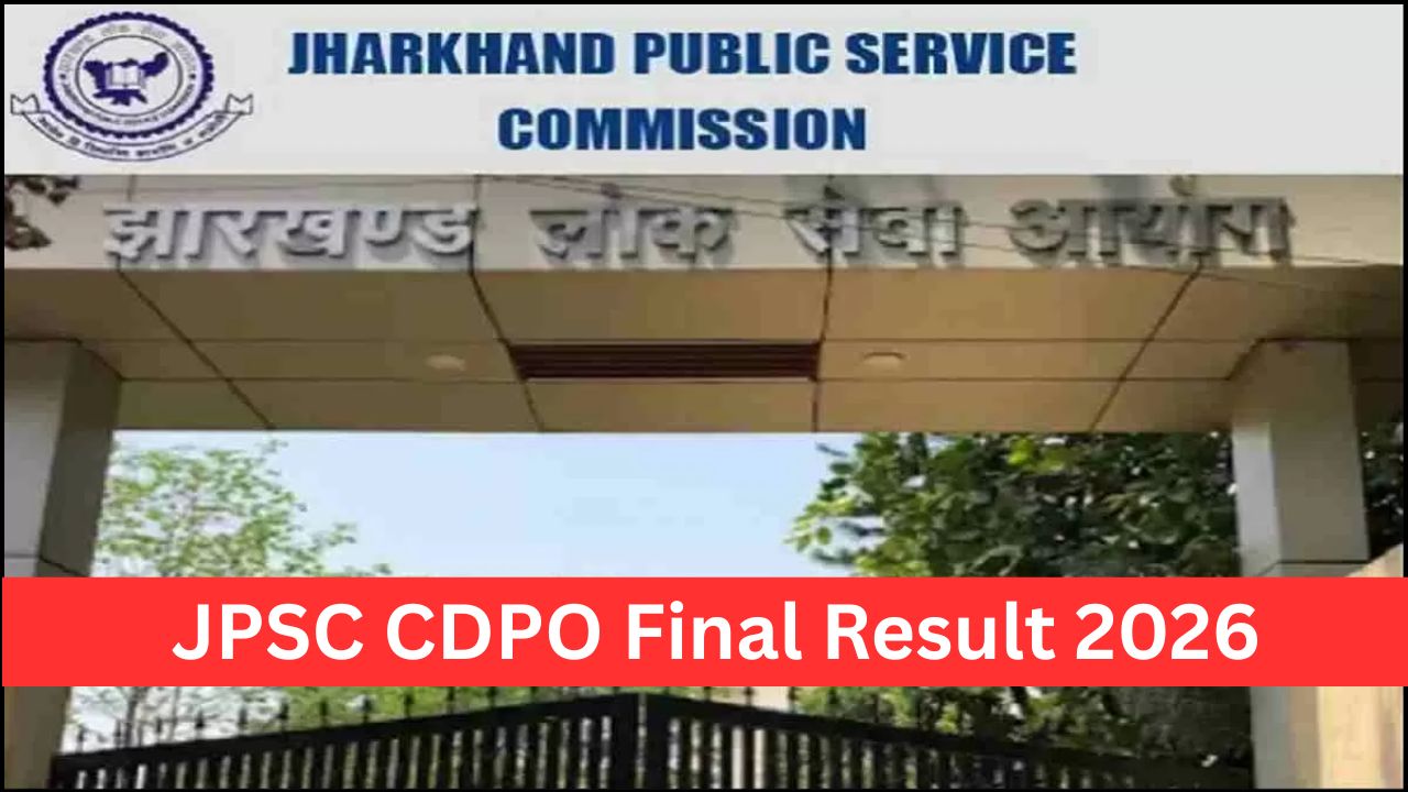 JPSC CDPO Final Result 2026