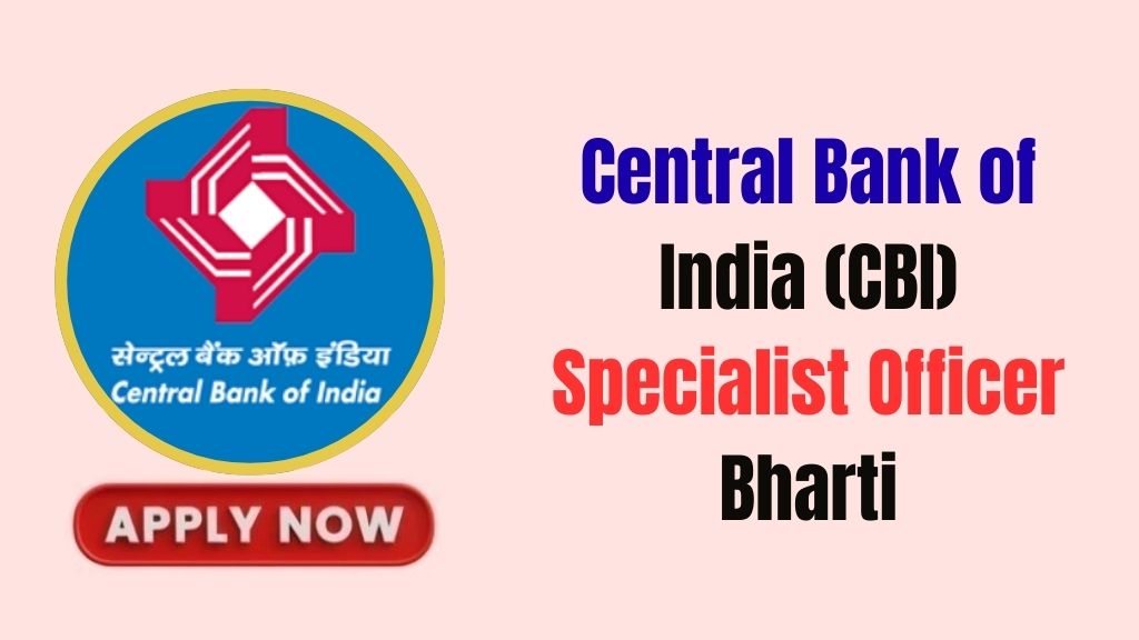CBI Specialist Officer Recruitment 2026
