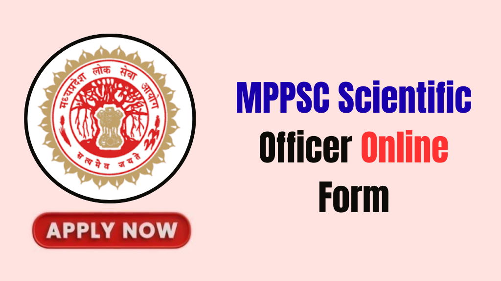 MPPSC Scientific Officer Recruitment 2026 MPPSC Scientific Officer Recruitment 2026