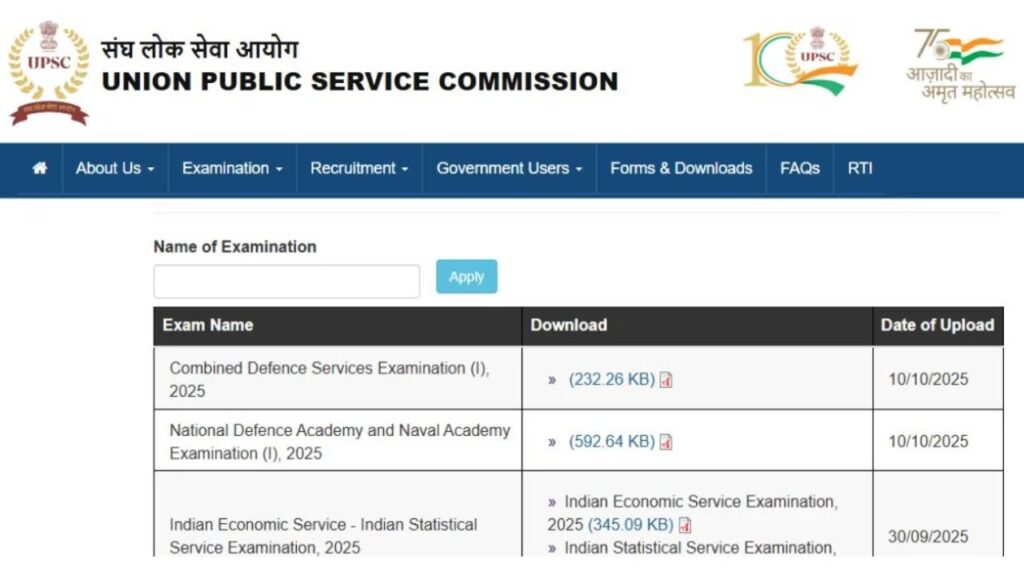 UPSC CDS-II Final Result 2026