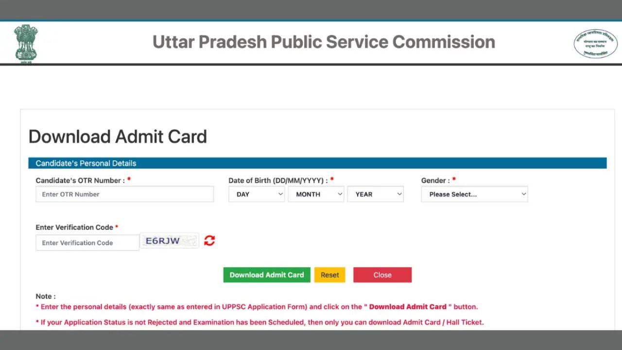 UP LT Grade Assistant Teacher Mains Admit Card 2026