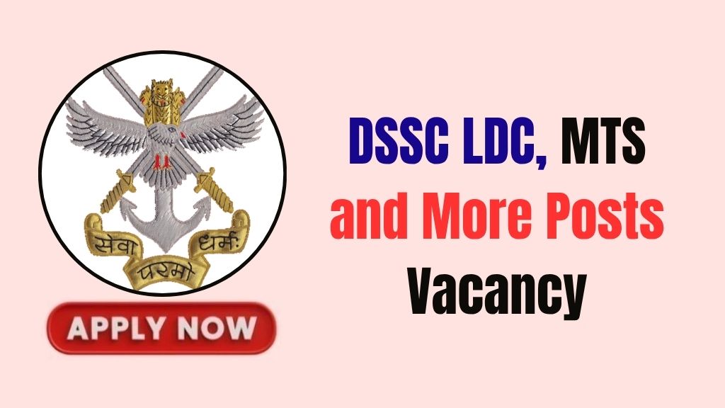 DSSC Recruitment 2026 DSSC Recruitment 2026