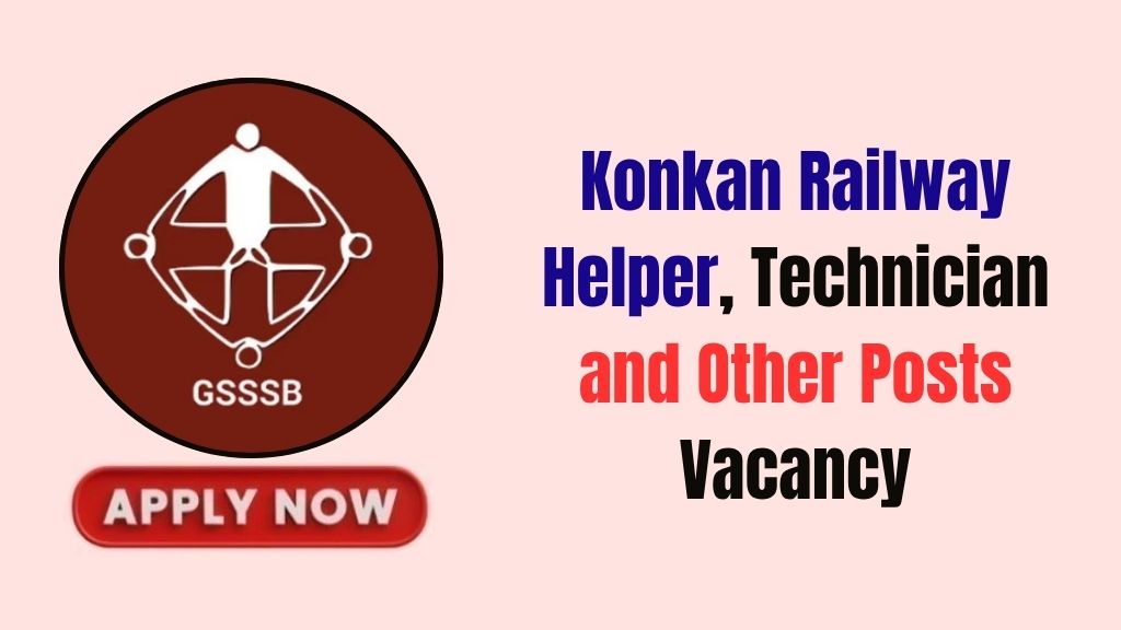 Konkan Railway Recruitment 2026