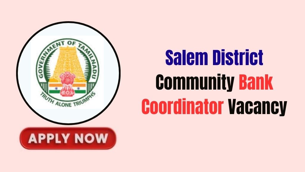 Salem District Community Bank Coordinator Recruitment