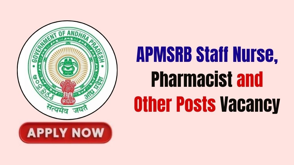 APMSRB Recruitment 2026