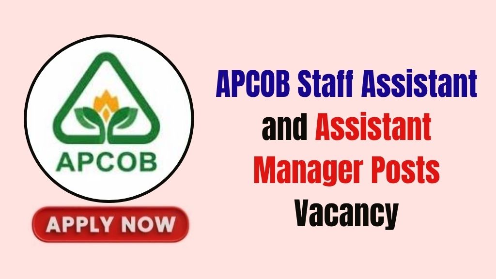 APCOB Recruitment 2026