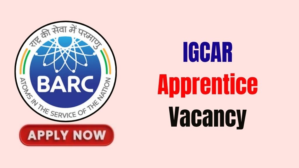 IGCAR Apprentice Recruitment 2026
