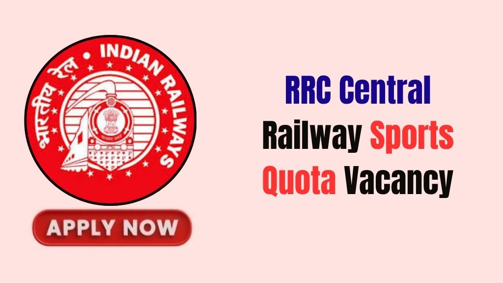 RRC Central Railway Sports Quota Recruitment