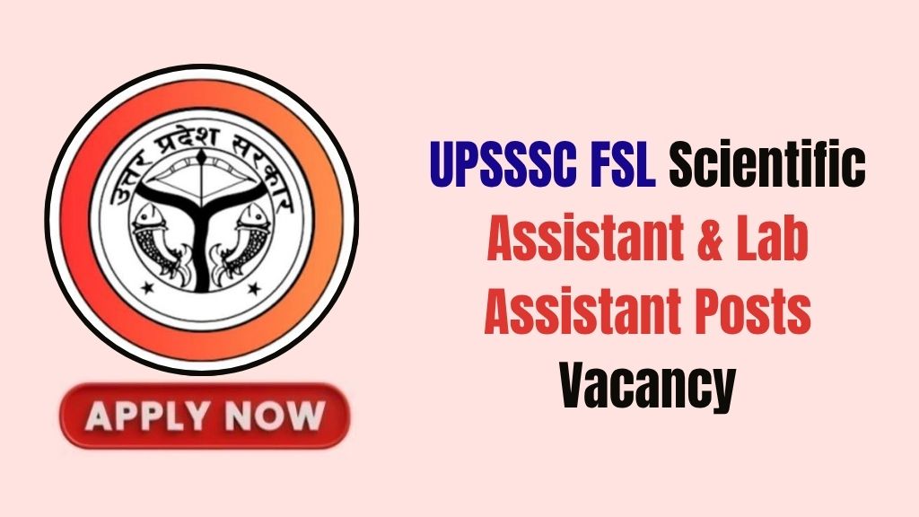 UPSSSC FSL Recruitment 2026